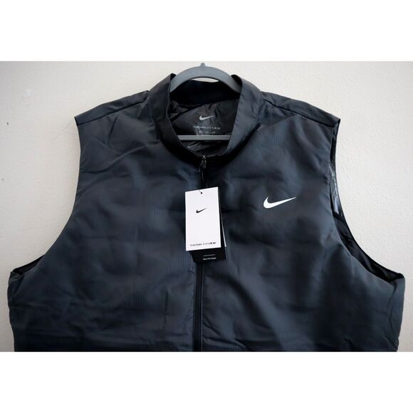 Nike FQ0447-010 Men's Sz 2XL Black Therma-FIT ADV Repel Golf Vest - Picture 4 of 9